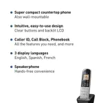 Teléfono inalámbrico Panasonic KX-TGB812S con teléfono DECT 6.0 - 2