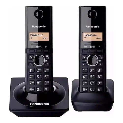 Teléfono Inalámbrico Panasonic KXTG 2722NZB Negro