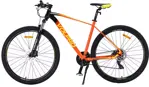 Bicicleta MTB Pro700 - R29, Talle 20, 21 V, Hidráulico, Naranja/Amarilla/Negra