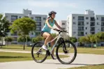 Bicicleta MTB Lady 10 Pro - R29, T18, 21 vel, Disco, Blanca/Rosa/Verde