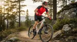 Bicicleta MTB 5 Pro - R29, Talle 18, 21 V, Disco, Acero, Blanca/Roja/Negra