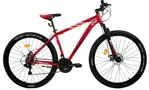 Bicicleta MTB 16288 - R29, Talle 18, 21 V, Disco, Acero, Roja