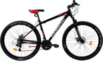 Bicicleta MTB 16292 - R29, Talle 18, 21 V, Disco, Aluminio, Negra/Roja