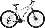 Bicicleta MTB 10 Pro 17192 - R29, Talle 20", Frenos a Disco, Blanco y Negro