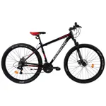 Bicicleta MTB 16293 - R29, Talle 20, 21 V, Disco, Aluminio, Negra/Roja