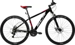 Bicicleta MTB 25 Pro - R29, Talle 18, 21 V, Disco, Aluminio, Negra/Roja