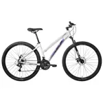 Bicicleta MTB 10 SLP 17965 - R29, T18, Disco, 21V, Blanco/Violeta