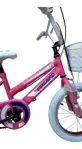 Bici Cross Infantil Firebird R 16 Nena Canasto Porta Muñeca Rosa 15 "