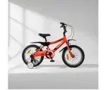 Bicicleta Infantil Fire Bird Winner Rodado 16 Con Rueditas Naranja Único