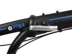 Bicicleta Plegable Philco Yoga Rodado 20 7 Velocidades Negra FF20PV071P