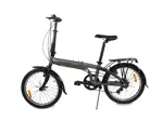 Bicicleta Plegable Rodado 20 7 velocidades Gris Battle FF20BV070P