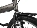 Bicicleta Plegable Rodado 20 7 velocidades Gris Battle FF20BV070P