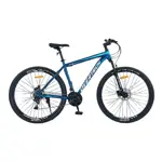 Bicicleta Mtb Overtech Q5 R29 Acero 21v Freno A Disco Azul Azul Blanco Tamaño Del Cuadro M