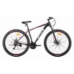 Bicicleta Overtech Armada Over Fortis Aluminio Color Negro Rojo Blanco Talle L