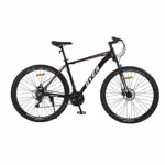 Bicicleta Overtech Armada Over Fortis Aluminio Color Negro Rojo Blanco Talle XL Cuadro XL