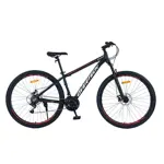 Bicicleta Mtb Overtech Mountain Bike Q6 R29 Aluminio 21v Freno A Disco Talle M Negro-Rojo-Blanco