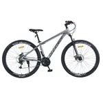 Bicicleta Mtb Overtech Q6 R29 Aluminio , 21v Con Shimano, Color Gris/Negro S
