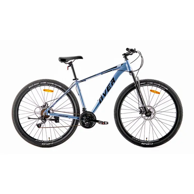 Bicicleta Mtb Overtech Fortis R29 Aluminio Full Shimano, 21 V Color Celeste/negro XL