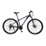 Bicicleta Mtb Overtech Fortis R29 Aluminio Full Shimano, 21V Color Azul/Gris XL