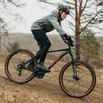 Bicicleta MTB Fortis GT R29 Aluminio, 24 Vel, Frenos Hidráulicos, Sus c/bloqueo, Crema/negro, S