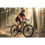 Bicicleta Mountain Bike 10 PRO Rodado 29 Negro Rojo SLP