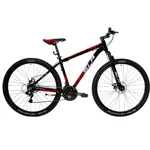 Bicicleta Mountain Bike 10 PRO Rodado 29 Negro Rojo SLP