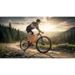 Bicicleta MTB PRO700 - R29, Talle 20 Naranja y Negra VOLPRO