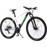 Bicicleta MTB PRO700 - R29, TALLE 18 Blanca, Negra y Verde VOLPRO