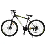 Bicicleta MTB BYNOX Summit Aluminio R29 Talle M Negro-Verde HE-MBMM29-NV