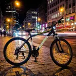 Bicicleta MTB BYNOX Summit Aluminio R29 Talle M Negro-Verde HE-MBMM29-NV