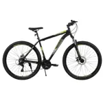Bicicleta MTB BYNOX Highlands Acero R29 Talle M Negro-Verde HE-MBEM29-NV