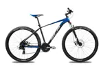 BICICLETA SLP MTB ALUMINIO 50 PRO R29 TALLE S NEGRA GRIS AZUL