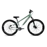 Bicicleta Stunt Colli Grau Sport Aluminio Rodado 26 Freno Disco Hidraulico Verde Blanco