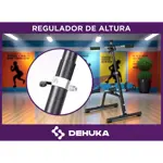 Mini Bicicleta Fija Dehuka Pedalera Ancianos Rehabilitacion Ejercicio Color Negro
