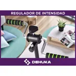 Mini Bicicleta Fija Dehuka Pedalera Ancianos Rehabilitacion Ejercicio Color Negro