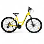 Bicicleta Urbana MTB Rodado 29 Fiat 500 Shimano 21 Velocidades Amarillo Talle S