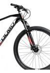 Bicicleta Olmo All Terra Attack Negro Rojo R29 T21 8 Veloc.