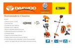 Desmalezadora 52cc Daewoo D520 Eco 1400w 2t + Kit Accesorios