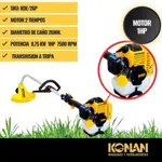 Bordeadora A Explosión Motor 2t 26cc 1hp Konan Naftera