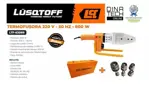 Termofusora 800w Lusqtoff Ltf-6308r Con Boquillas Y Maletin