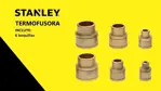 Termofusora 1500w Stanley 6 Boquillas + Tijera Sxh153 Stanley