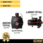 Bomba Centrifuga Konan 1hp Caudal 97 L/m Elevacion 29 Mts Negro 50 Hz Monofásica