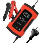 Cargador De Batería Gadnic Para Auto Moto 12V Corte Automático Mantenedor