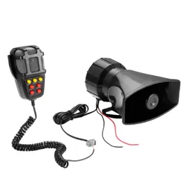 Sirena 100W 7 Sonidos Tono Alarma M...