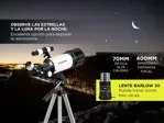 Telescopio Reflector Gadnic Binoculares 400x70 Alta Calidad