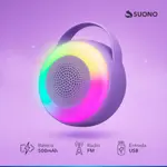 Parlante Inalámbrico Suono MS-2239BT Bluetooth RGB