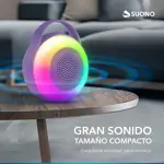 Parlante Inalámbrico Suono MS-2239BT Bluetooth RGB