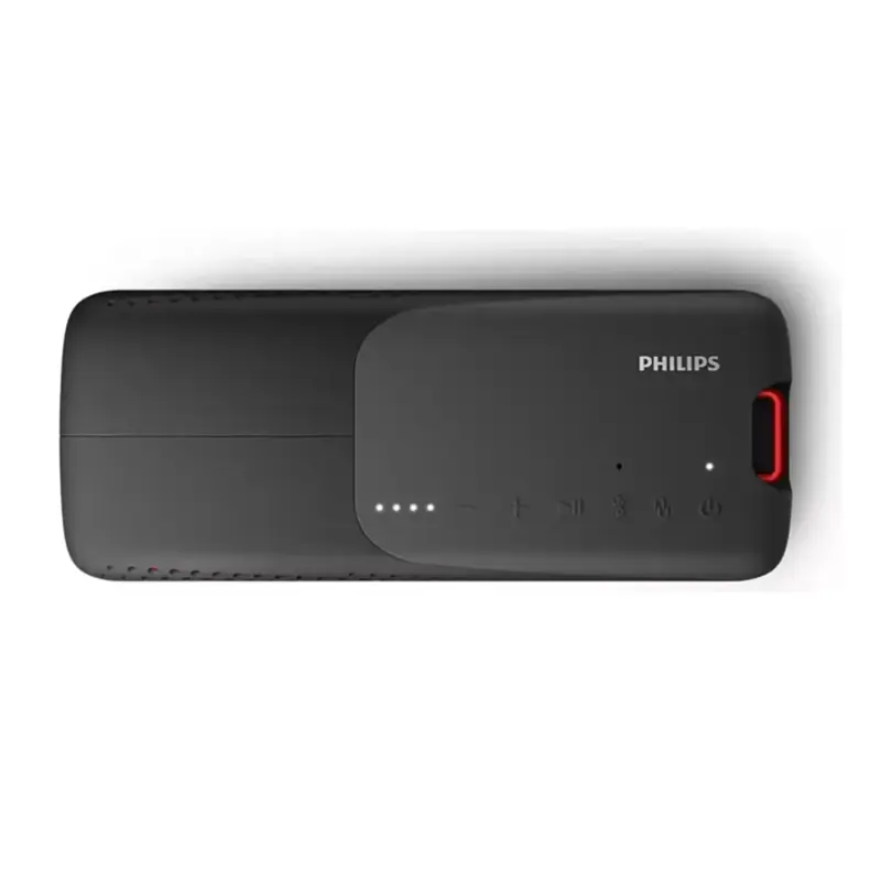 parlante bluetooth 10w philips tas4807b/00 negro