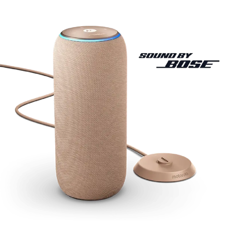 Parlante Inalámbrico Moto Sound Flow Warm Taupe