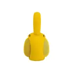 Parlante mini portatil Bluetooth con doble parlante. Diseño de conejo. Nisuta NSPA81BC Amarillo